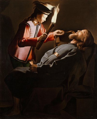 Pyhän Aleksiksen kuva tekijältä Georges de La Tour