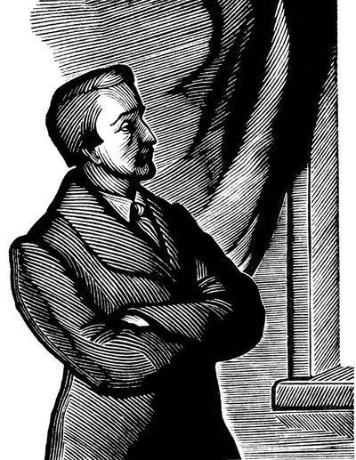 Heinrich Heine, 1800-luvun saksalainen runoilija, 1934. tekijältä Georgi Yecheistov