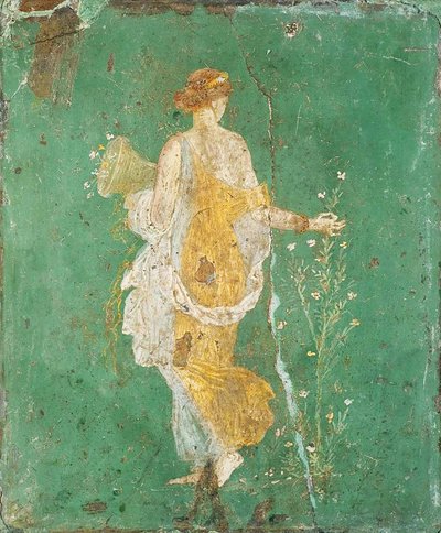 Flora, fresko Ariadnen huvila Stabiaessa lähellä Pompejia, n. 15-45 jKr. (38594045730) tekijältä Georgia Levan Ramishvili from Tbilisi