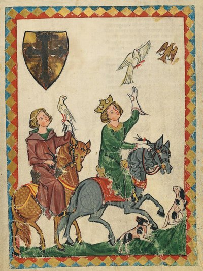 Kuningas Conradin nuorempi, Codex Manesse, 1300-luku (21944945384). tekijältä Georgia Levan Ramishvili from Tbilisi