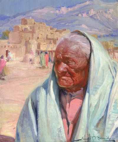 Antonio Concha, Taosin vanha mies, 1924. tekijältä Gerald Cassidy