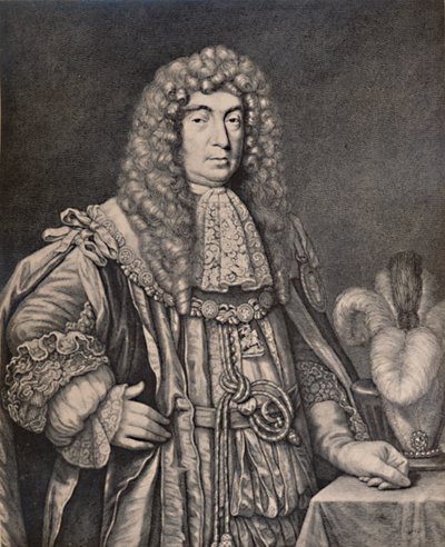 John Maitland, Lauderdalen herttua, skotlantilainen poliitikko, 1600-luvun lopulla tai 1700-luvun alussa 1894 tekijältä Gerald Valck