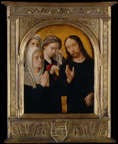 Kristus jättää äitinsä, n. 1500. tekijältä Gerard David