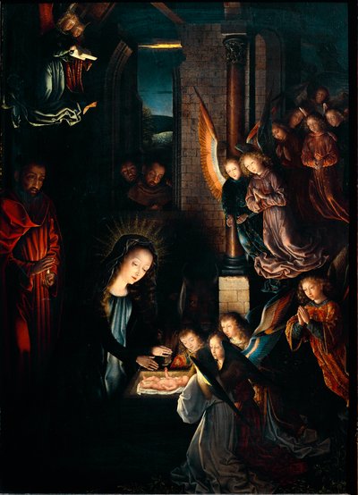 Gerard Davidin natiivimaalaus (1460-1523). 1495. Dim. 57x41 cm Wien, Kunsthistorisches Museum tekijältä Gerard David