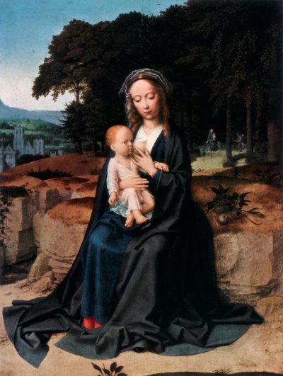 The Rest on the Flight to Egypt, c1512-1515 1927 tekijältä Gerard David