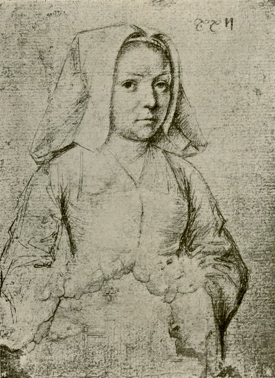 Nuori nainen, 1400-luvun loppu - 1500-luvun alku, 1908. tekijältä Gerard David