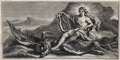 Apollo tappaa Hydran - Apollo terrassant l