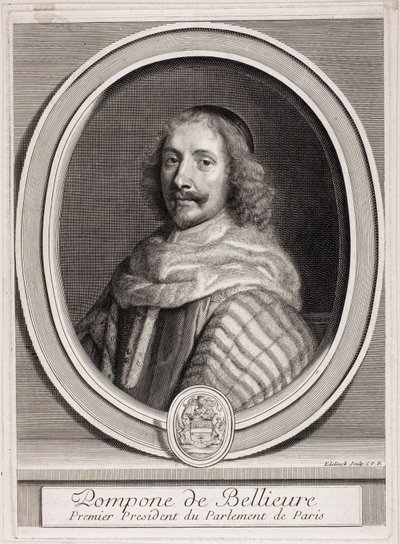 Pompon de Bellièvre tekijältä Gérard Edelinck