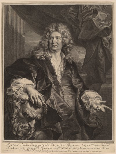 Martin Desjardins tekijältä Gerard Edelinck after Hyacinthe Rigaud