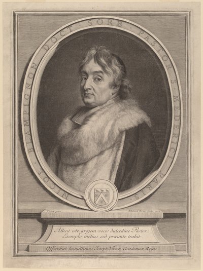 Nicolas de Blampignon tekijältä Gerard Edelinck after Joseph Vivien