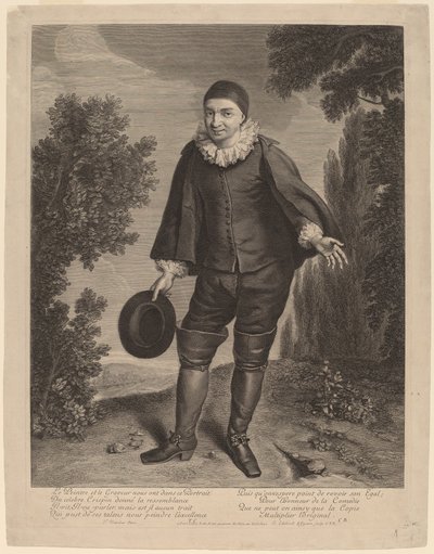 Raimond Poisson Crispinina tekijältä Gerard Edelinck after Theodor Netscher