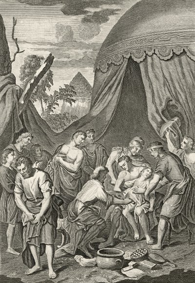 Kristuksen ympärileikkaus, 1762 tekijältä Gerard Hoet