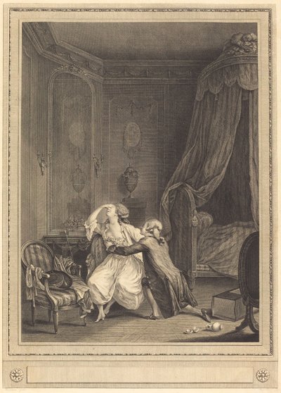 Myöhäinen parannus tekijältä Gerard Rene Le Vilain after Nicolas Lavreince