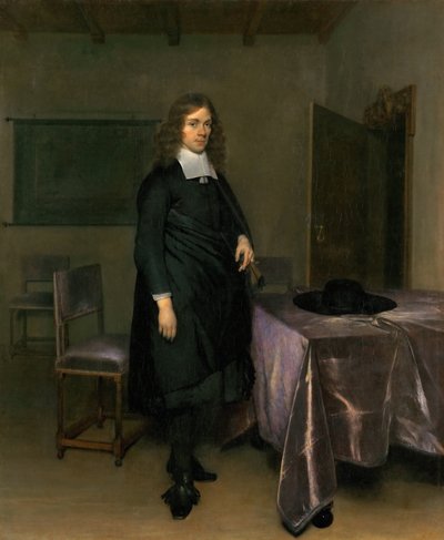 Miehen muotokuva tekijältä Gerard Ter Borch the Younger