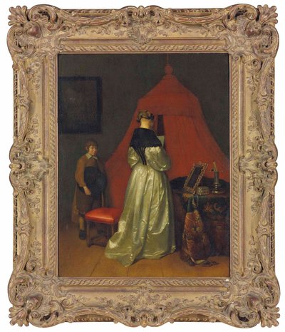 Kirje, 1660 tekijältä Gerard ter Borch