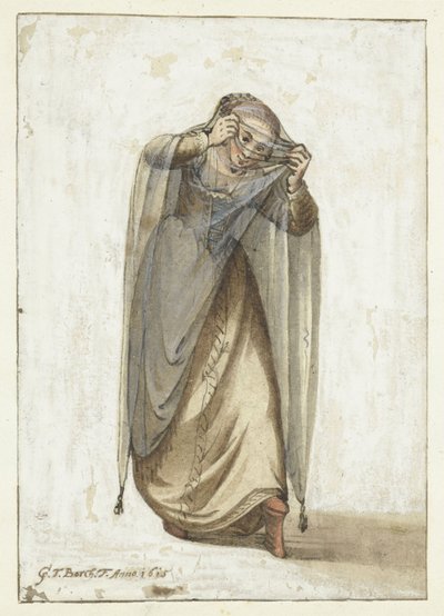 Venetsialainen kurtisaani tekijältä Gerard ter Borch