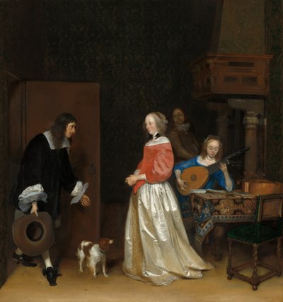 Kosijan vierailu, n. 1658. tekijältä Gerard Terborch II