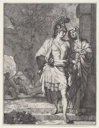 Aeneas ja Sibylla tekijältä Gerard de Lairesse