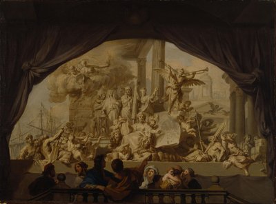Amsterdamin maineen allegoria tekijältä Gerard de Lairesse