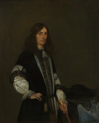 François de Vicqin (1646-1707) muotokuva. tekijältä Gerard ter Borch