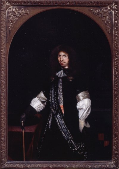 Jacob de Graeff, noin 1674 (öljy paneelille). tekijältä Gerard ter Borch or Terborch