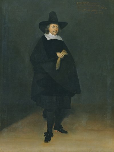 Burgermeister Jan Roeverin (1610-61) muotokuva tekijältä Gerard ter Borch