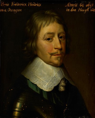 Muotokuva Frederick Henrystä, Orangen prinssistä tekijältä Gerard van Honthorst (workshop of)