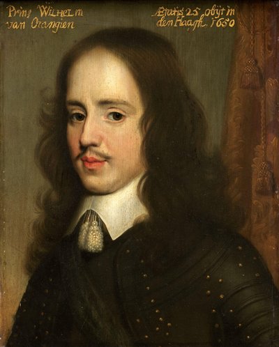 Oranssin prinssin William II:n muotokuva tekijältä Gerard van Honthorst (workshop of)
