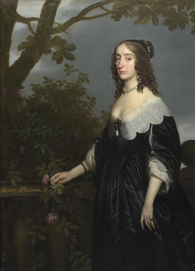 Elizabeth Stuart, Böömin kuningatar tekijältä Gerard van Honthorst