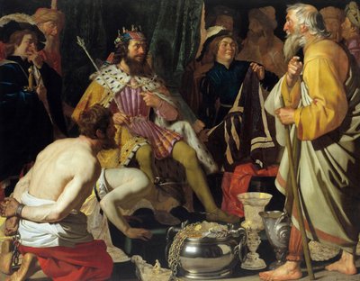 Solon ja Krösus tekijältä Gerard van Honthorst