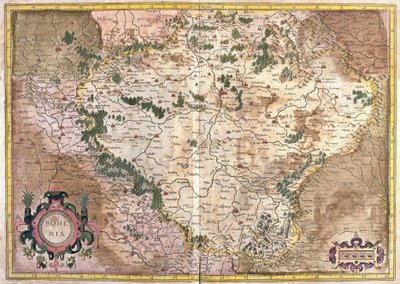 Praha, Tšekki (kaiverrus tekijältä Gerardus Mercator
