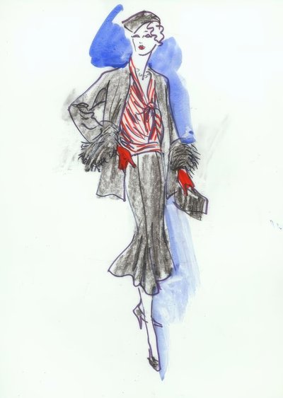 Damenmode 1931, Kostüm / Gerd Hartung tekijältä Gerd Hartung