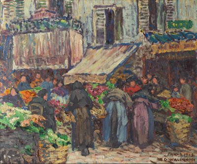 Les Halles Parisista tekijältä Gerda Wallander