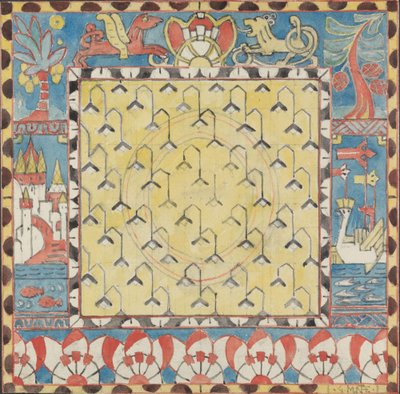 Østerlandsk Teppichmuster tekijältä Gerhard Munthe