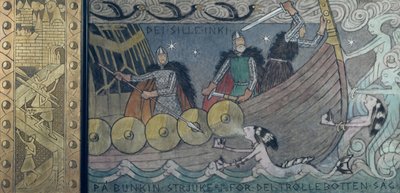 Åsmund Frægdegjevar (maalaus) tekijältä Gerhard Peter Frantz Vilhelm Munthe
