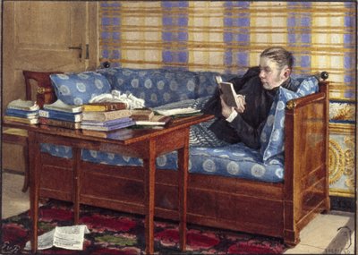 Runoilija Vasili Žukovskin muotokuva 1783-1852, 1832 tekijältä Gerhard Wilhelm Reutern von