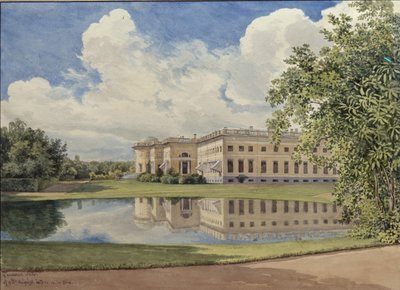 Aleksanterin palatsi Tsarskoje Selossa, 1831 tekijältä Gerhard Wilhelm Reutern von