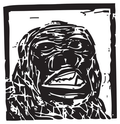 Raskas Gorilla tekijältä Gerhardt Isringhaus