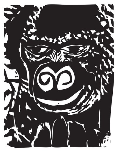 Pohdiskeleva Gorilla tekijältä Gerhardt Isringhaus