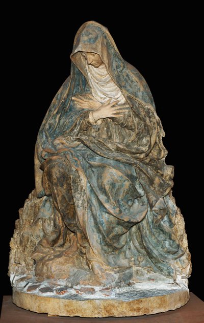 Our Lady of Sorrows - Mater Dolorosa ... tekijältä Germain (attr to) Pilon
