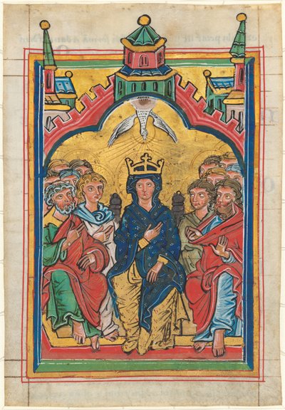 Helluntai tekijältä German 13th Century