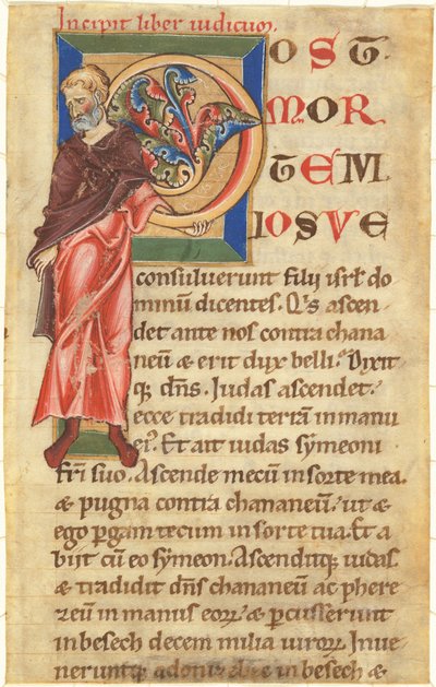 Tuomari Juuda (?) tekijältä German 13th Century