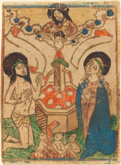 Eukaristian allegoria tekijältä German 15th Century