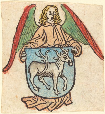 Bibrachin Hilprand Brandenburgin kirjakilpi tekijältä German 15th Century