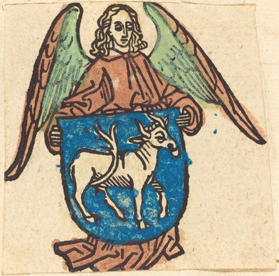 Bibrachin Hilprand Brandenburgin kirjakilpi tekijältä German 15th Century