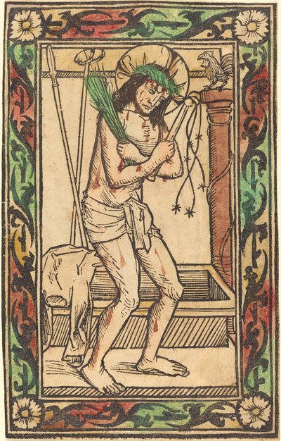 Kristus murheiden miehenä tekijältä German 15th Century
