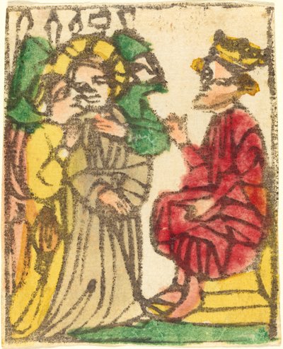 Kristus Herodeksen edessä tekijältä German 15th Century