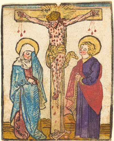 Kristus ristillä tekijältä German 15th Century