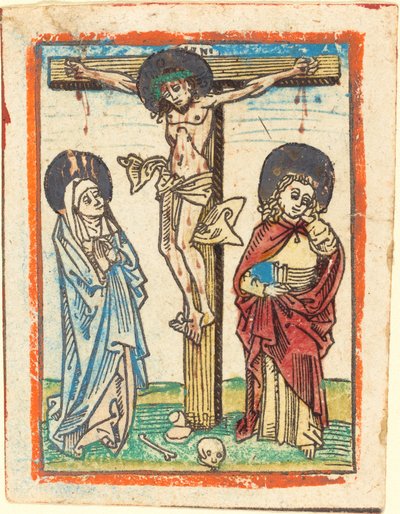 Kristus ristillä tekijältä German 15th Century