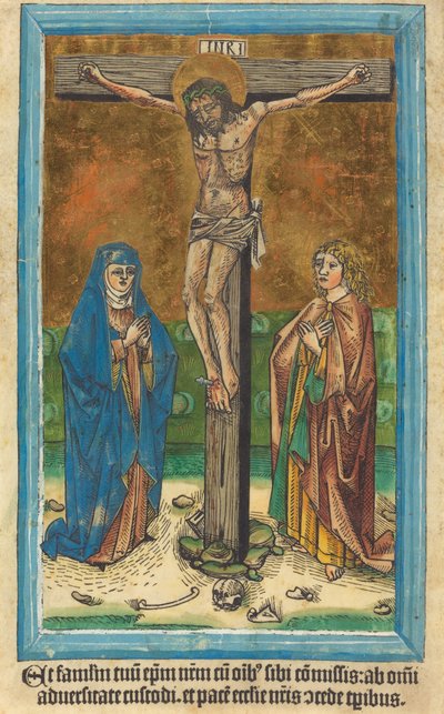 Kristus ristillä tekijältä German 15th Century